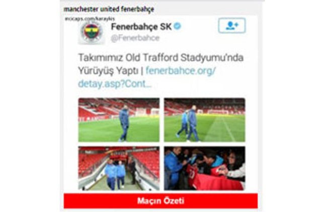 Fener'in Manchester United mağlubiyeti sosyal medyayı salladı