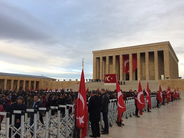 Anıtkabir'deki törenden görüntüler