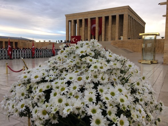 Anıtkabir'deki törenden görüntüler