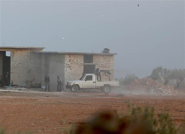 El Bab'ı kuşatan ÖSO böyle görüntülendi