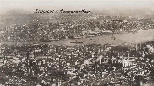 İstanbul'un 98 yıl önce çekilmiş görüntüleri