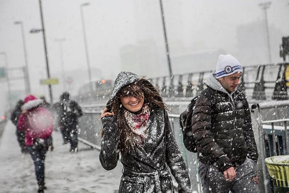 İstanbul'a kar bu tarihte geliyor