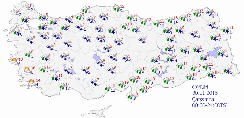 İstanbul'a kar bu tarihte geliyor