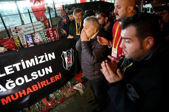 Vodafone Arena'da polis üçlü çektirdi