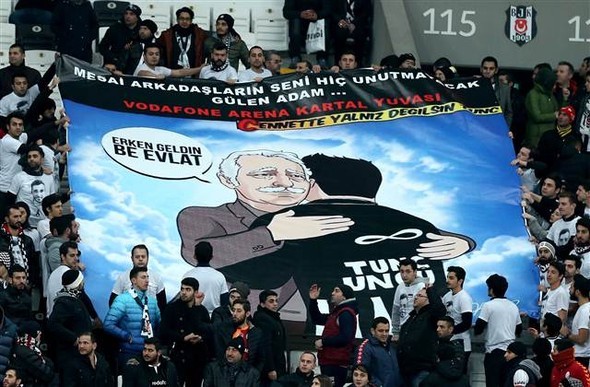 Vodafone Arena'da polis üçlü çektirdi