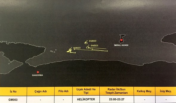 15 Temmuz gecesinin radar izleri ortaya çıktı