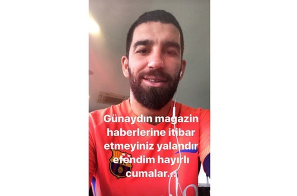 Arda Turan'dan aşk açıklaması