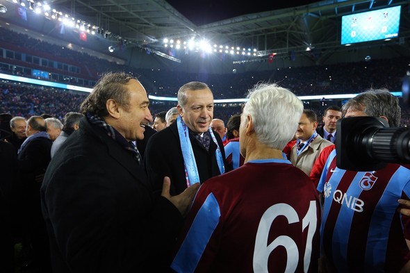 Trabzonspor'un yeni stadına muhteşem açılış