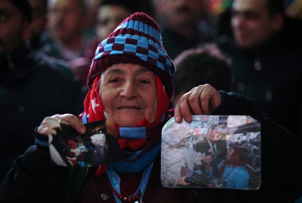 Trabzonspor'un yeni stadına muhteşem açılış