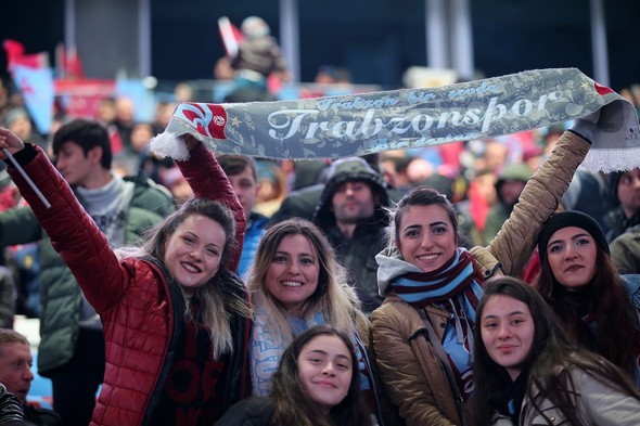 Trabzonspor'un yeni stadına muhteşem açılış