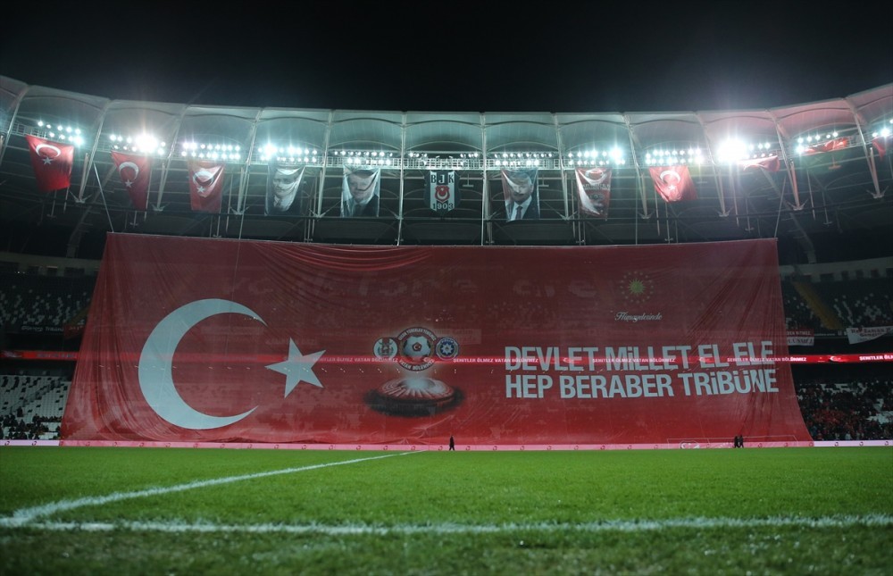 Arena'daki tarihi geceden çarpıcı görüntüler