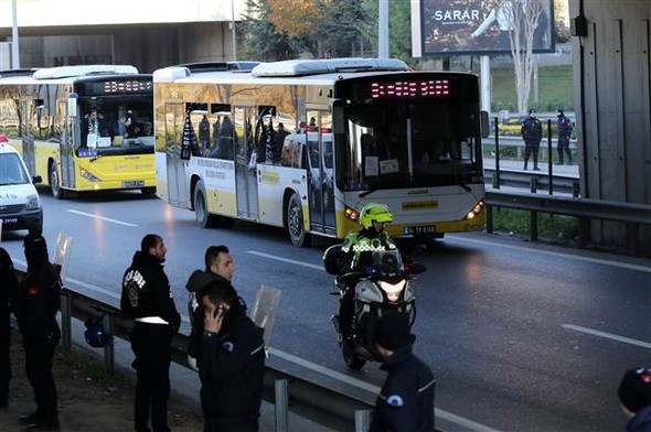 Beşiktaş taraftarı Kadıköy'e böyle geldi