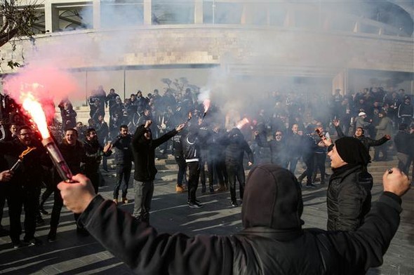 Beşiktaş taraftarı Kadıköy'e böyle geldi