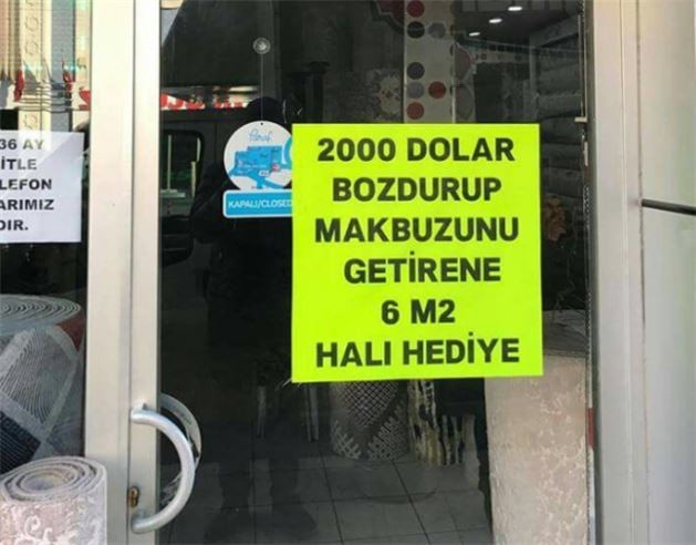 Esnaftan döviz bozdur kampanyasına büyük destek