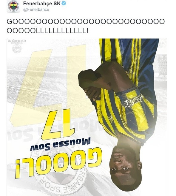 Moussa Sow sosyal medyayı salladı