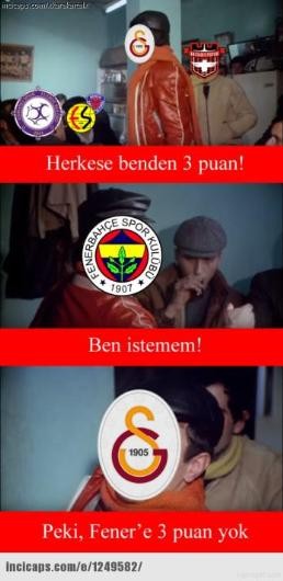 Galatasaray-Fenerbahçe maçı Caps'leri