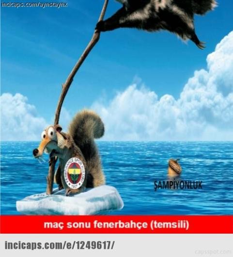 Galatasaray-Fenerbahçe maçı Caps'leri