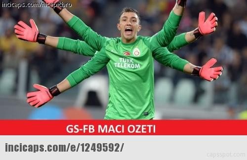 Galatasaray-Fenerbahçe maçı Caps'leri