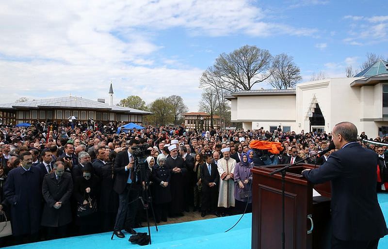 ABD'deki tarihi açılıştan görüntüler