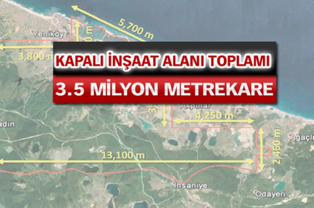 3. HAVALİMANI HAVADAN GÖRÜNTÜLENDİ