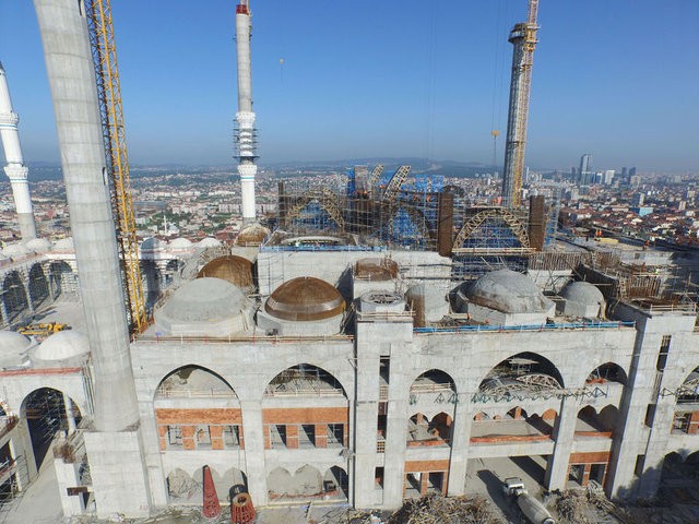 Çamlıca Camii 1 Temmuz'da ibadete açılıyor