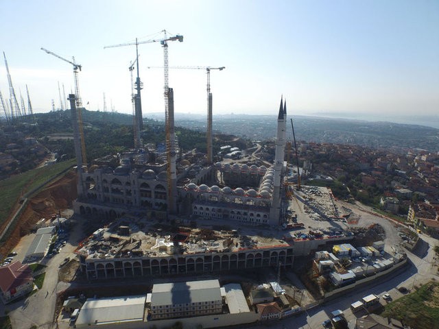 Çamlıca Camii 1 Temmuz'da ibadete açılıyor