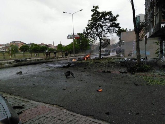 İşte Sancaktepe'deki patlama sonrası ilk görüntüler