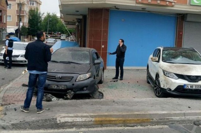 İşte Sancaktepe'deki patlama sonrası ilk görüntüler