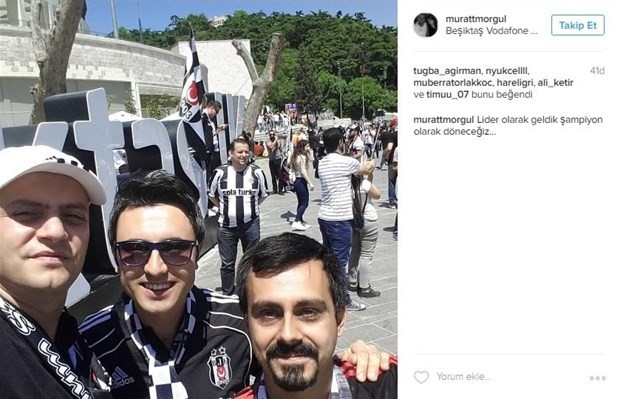 Beşiktaş'ta şampiyonluk kutlaması