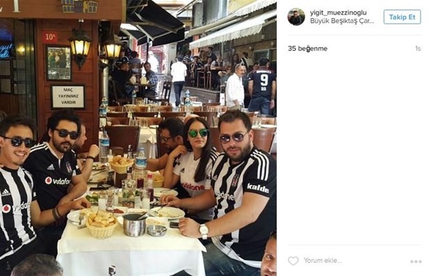 Beşiktaş'ta şampiyonluk kutlaması