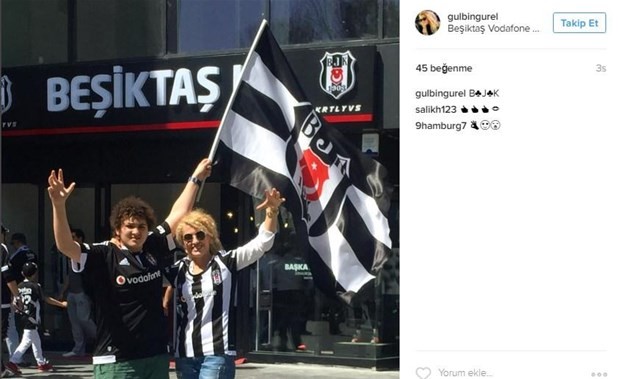 Beşiktaş'ta şampiyonluk kutlaması