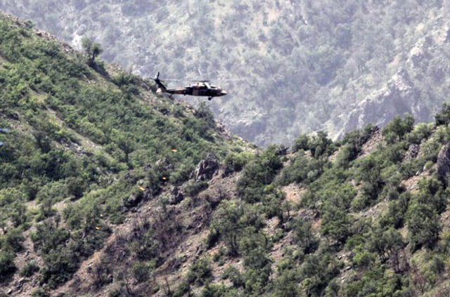 PKK'ya operasyon! TSK o anları yayınladı