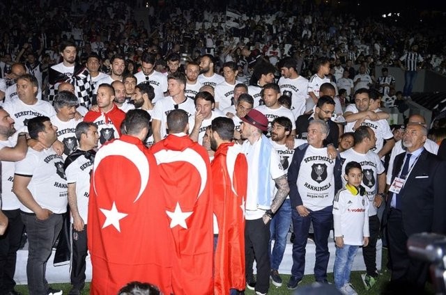 Beşiktaş kupasına kavuştu