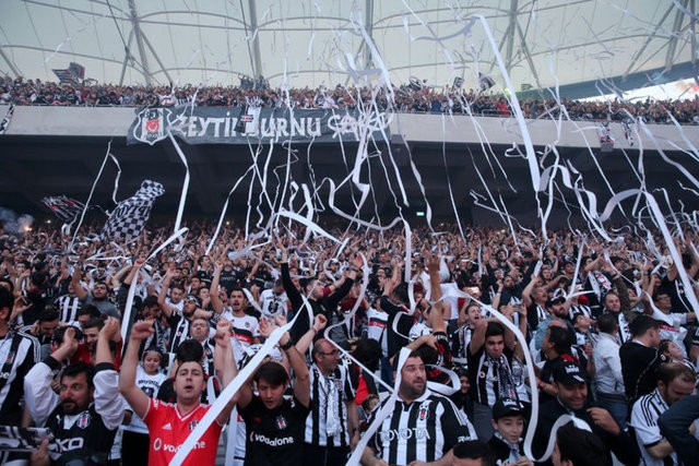 Beşiktaş kupasına kavuştu