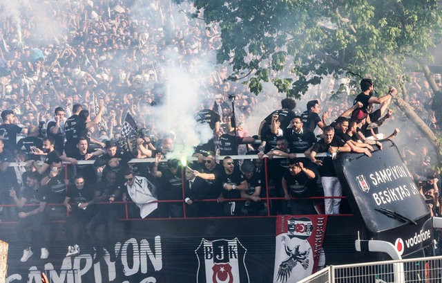 Beşiktaş kupasına kavuştu