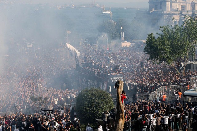 Beşiktaş kupasına kavuştu