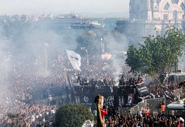 Beşiktaş kupasına kavuştu