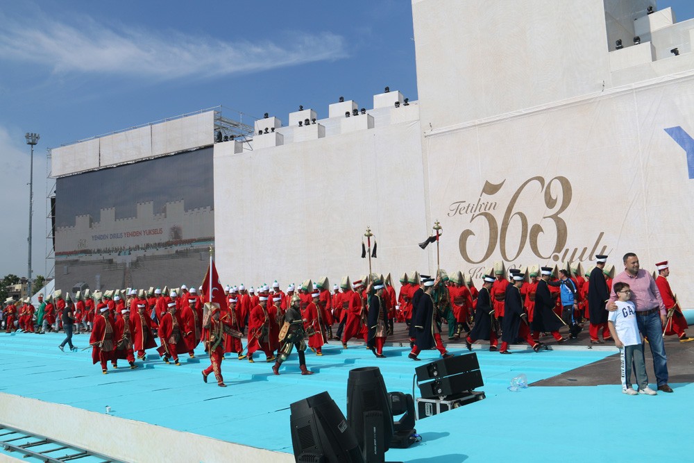 Yenikapı Fetih Şöleni kutlamasına hazır