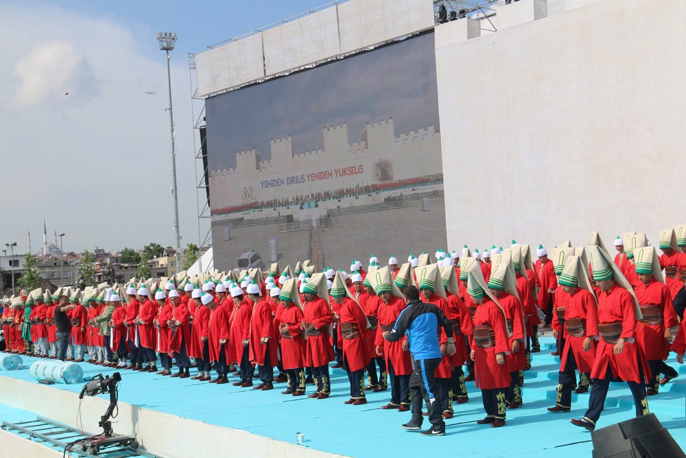 Yenikapı Fetih Şöleni kutlamasına hazır