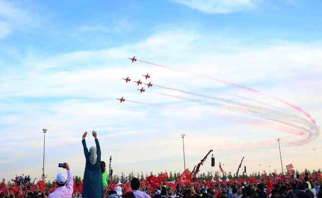 İstanbul'da muhteşem fetih kutlaması