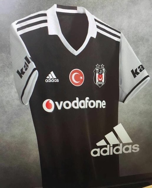 Beşiktaş'ın yeni formaları internete düştü