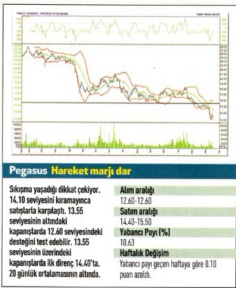 17 hisse için teknik analiz