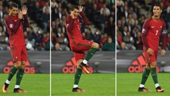 Ronaldo'yu şekilden şekile soktular!