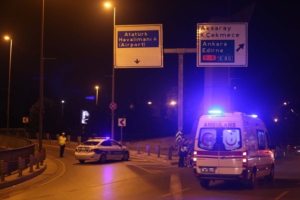 Atatürk Havalimanı'ndan patlama sonrası ilk görüntüler