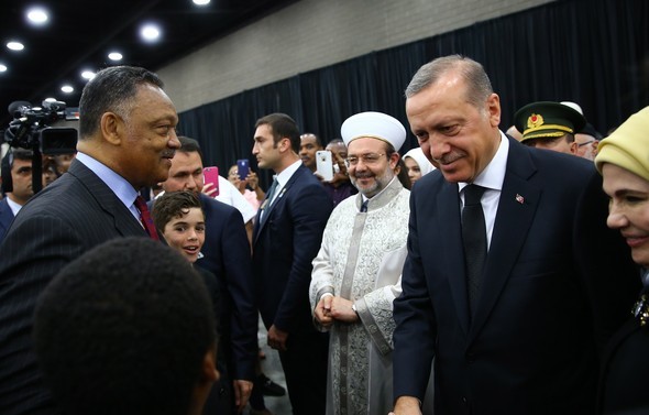 Erdoğan, Muhammed Ali'nin cenaze törenine katıldı