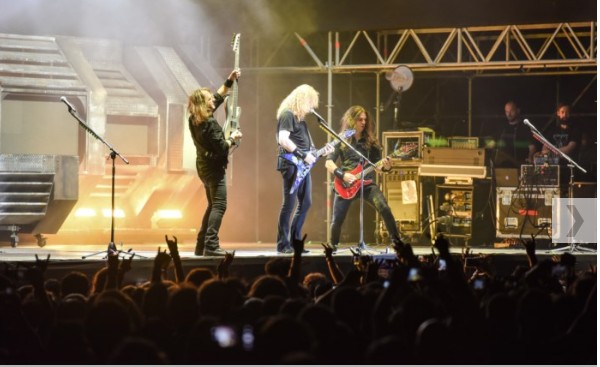 İstanbul'dan Megadeth rüzgarı