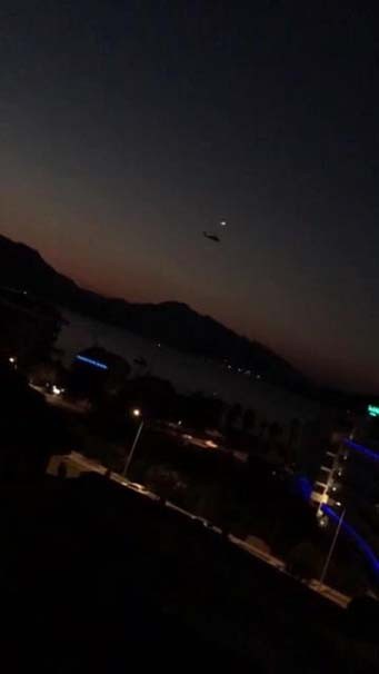 Marmaris'teki otel baskınından yeni görüntüler