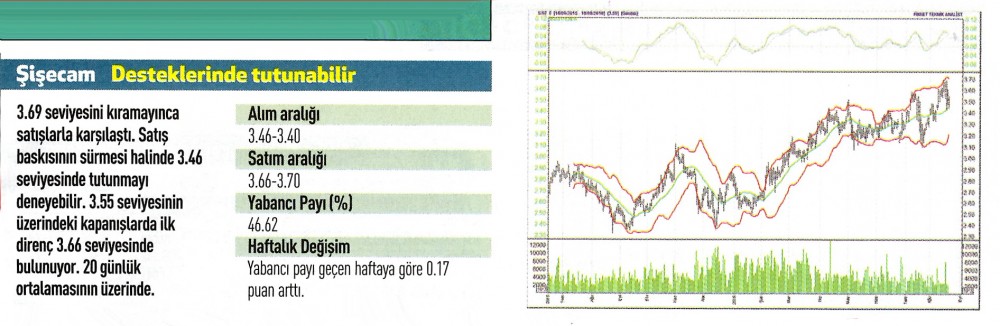 17 hisse için teknik analiz