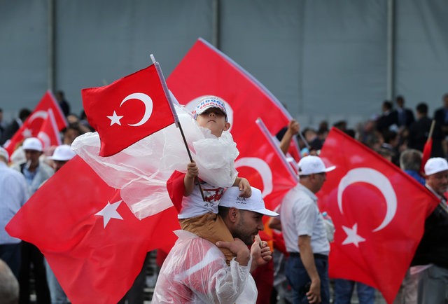 3. Köprü açılış töreninden renkli görüntüler