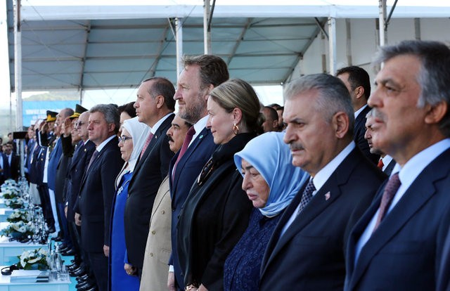 3. Köprü açılış töreninden renkli görüntüler